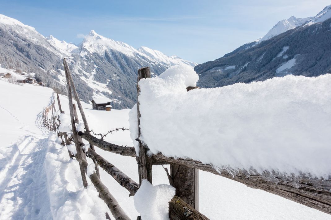 Schneeschuhwandern, Schifahren, Skifahren, Snowboarden Mayrhofen im Zillertal